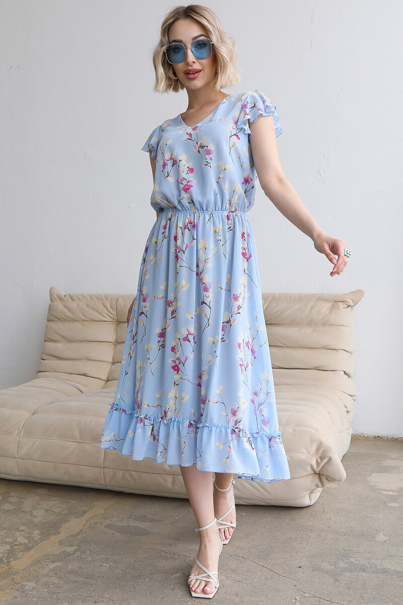 Платье, Голубой
Платье, Голубой