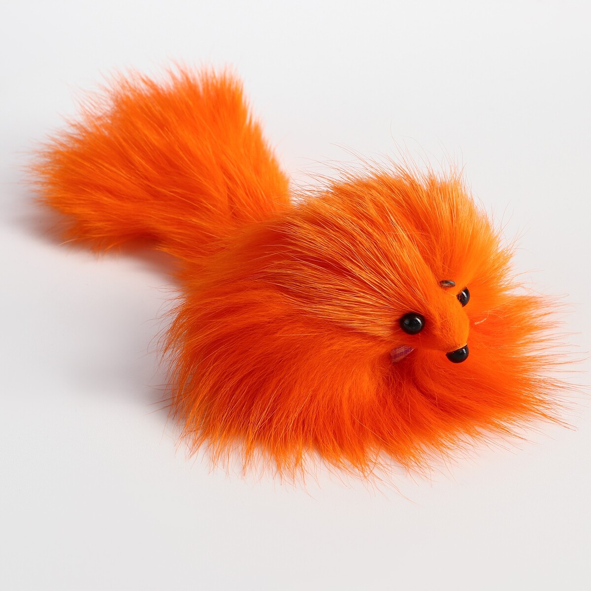 Мышь, до 11 см, с хвостом, натуральный мех, оранжевая
Мышь, до 11 см, с хвостом, натуральный мех, оранжевая