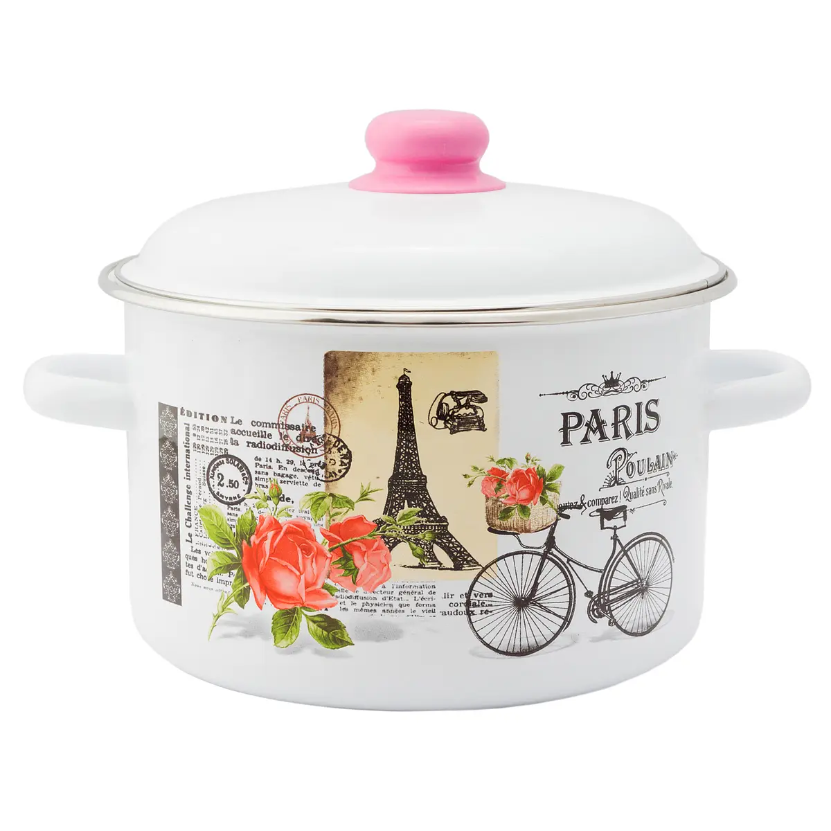 Кастрюля 4,0л цилиндрическая Париж
Кастрюля 4,0л цилиндрическая Париж