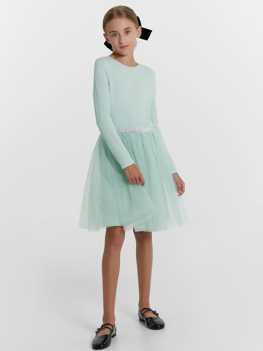 Платье для девочек в зеленом оттенке, Бирюзовый;шалфей
Платье для девочек в зеленом оттенке, Бирюзовый;шалфей