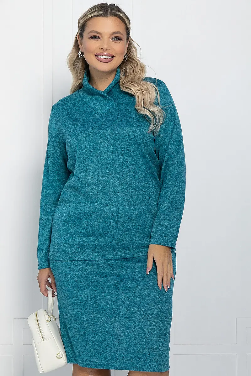 Костюм, Бирюзовый
Костюм, Бирюзовый