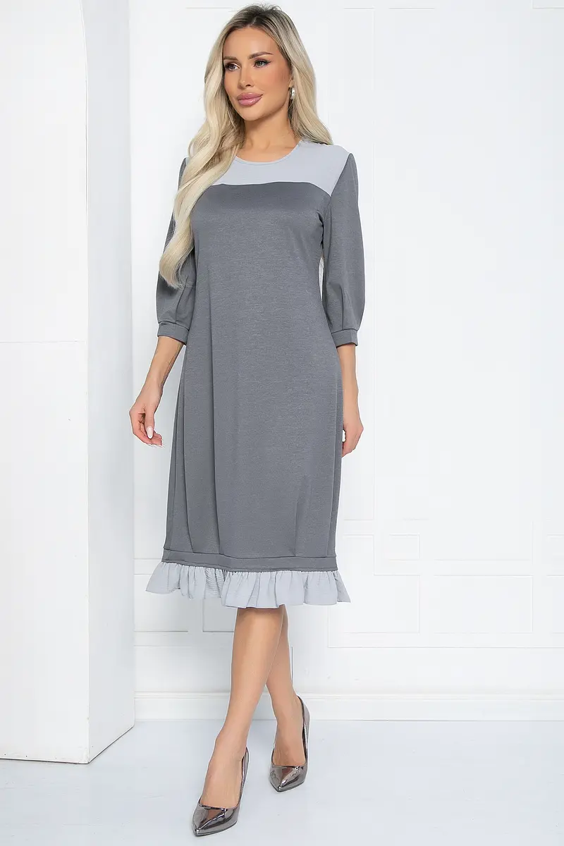 Платье, Серый
Платье, Серый