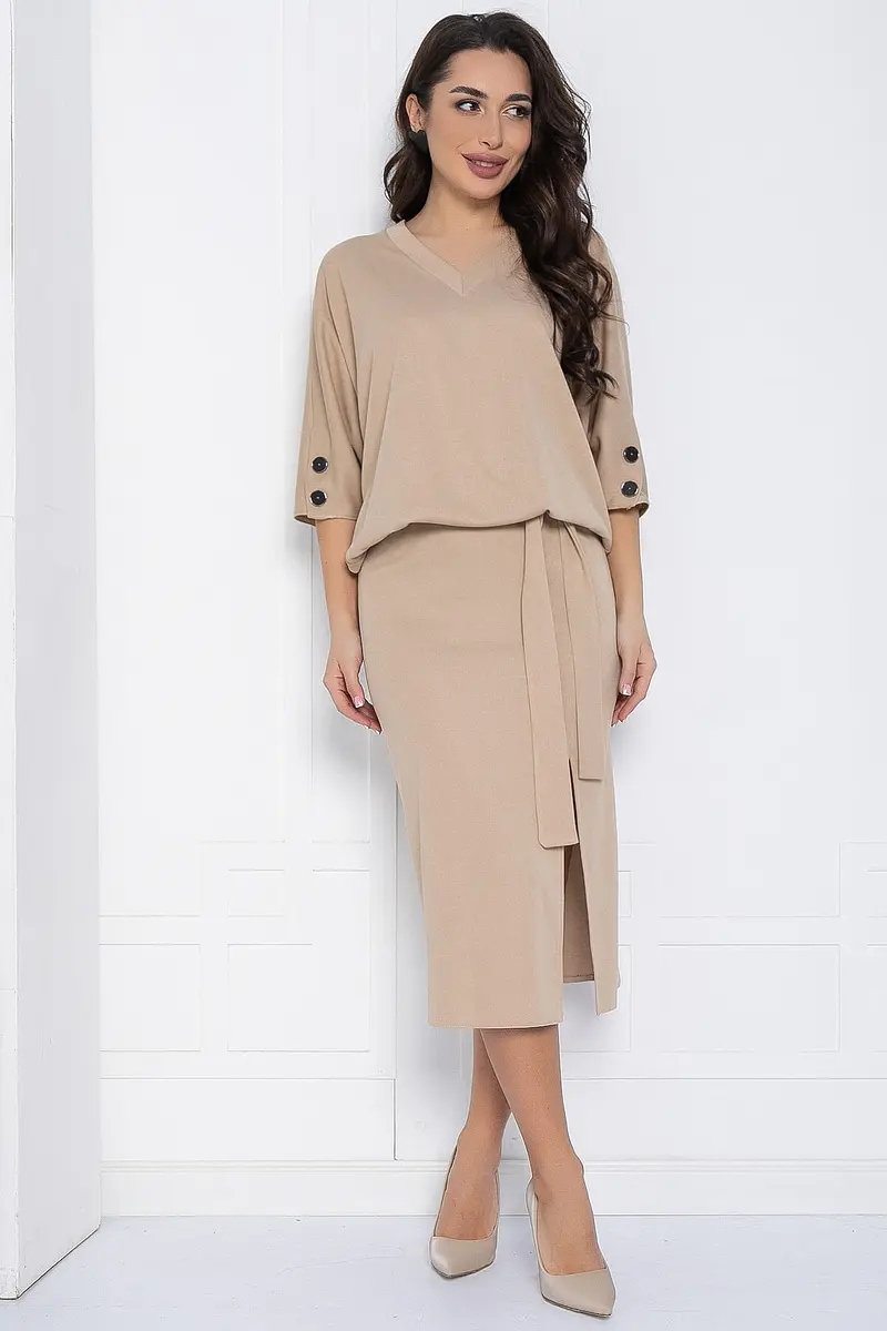 Платье, Бежевый
Платье, Бежевый