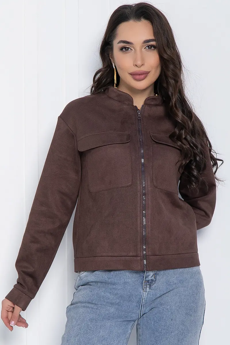 Бомбер, Коричневый
Бомбер, Коричневый