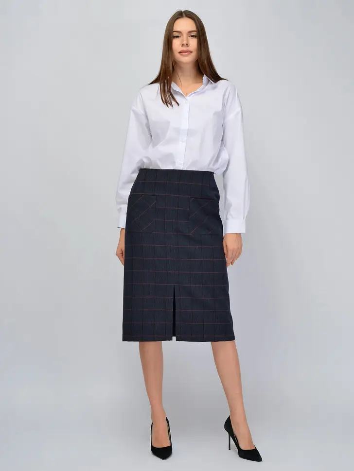 Юбка, Синий;сине-серый
Юбка, Синий;сине-серый