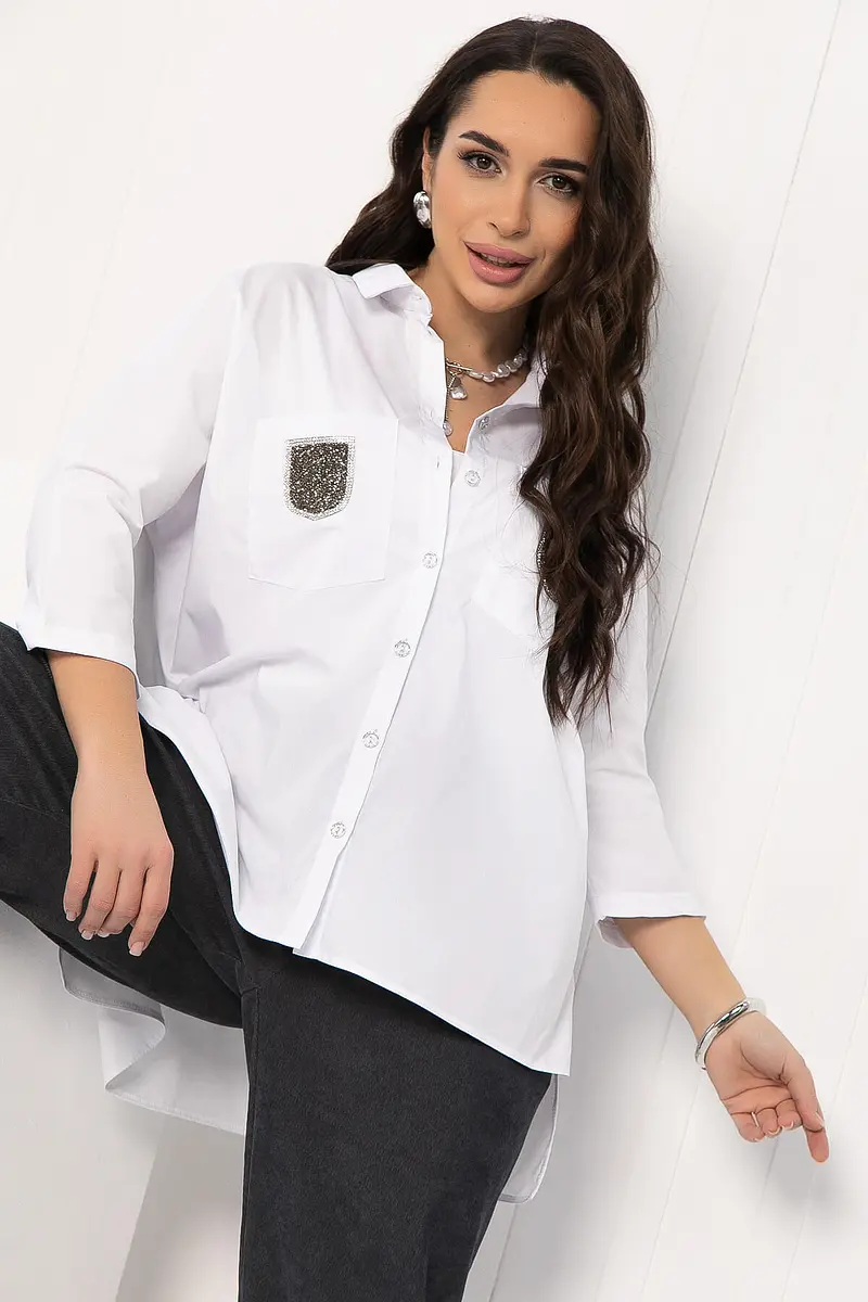 Рубашка, Белый
Рубашка, Белый