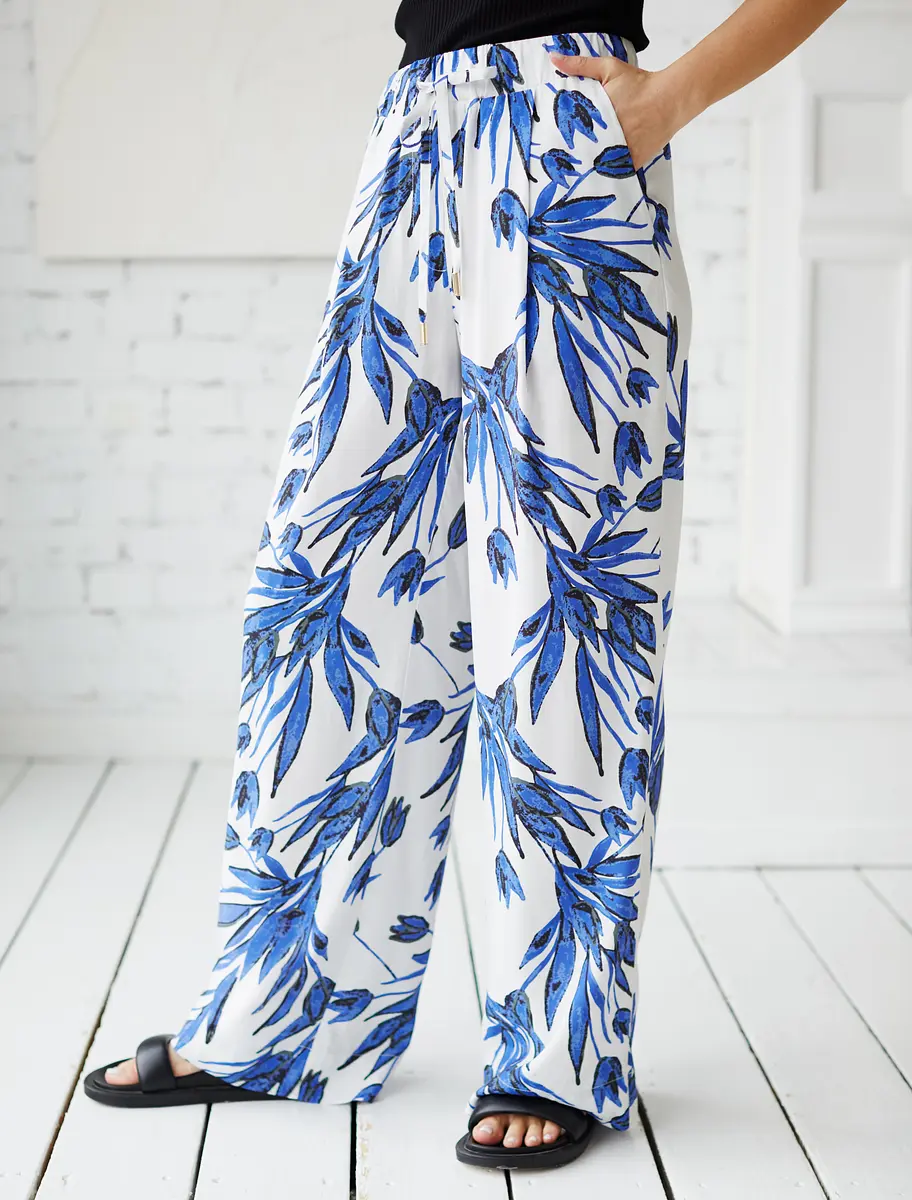 Брюки, Белый;синий-белый
Брюки, Белый;синий-белый