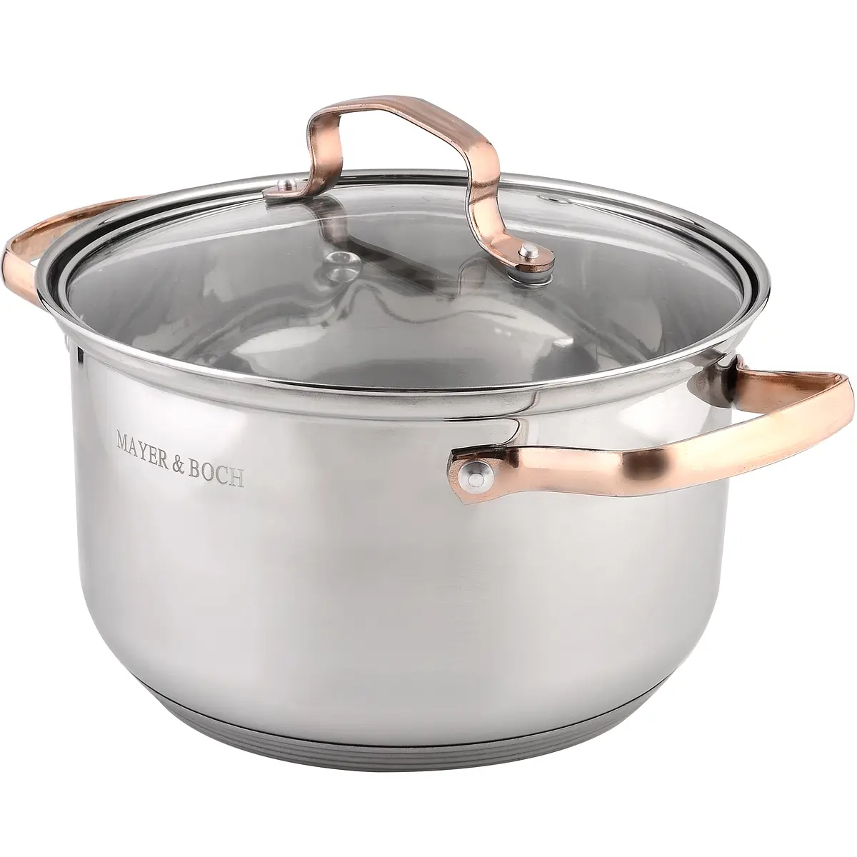 Кастрюля с крышкой 2, Серебристый
Кастрюля с крышкой 2, Серебристый