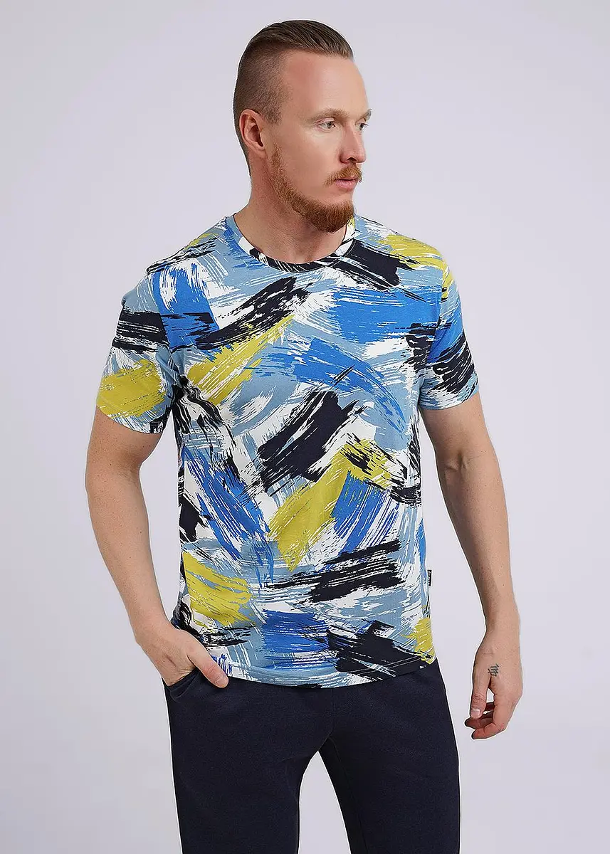 Футболка, Синий;св.синий/белый
Футболка, Синий;св.синий/белый