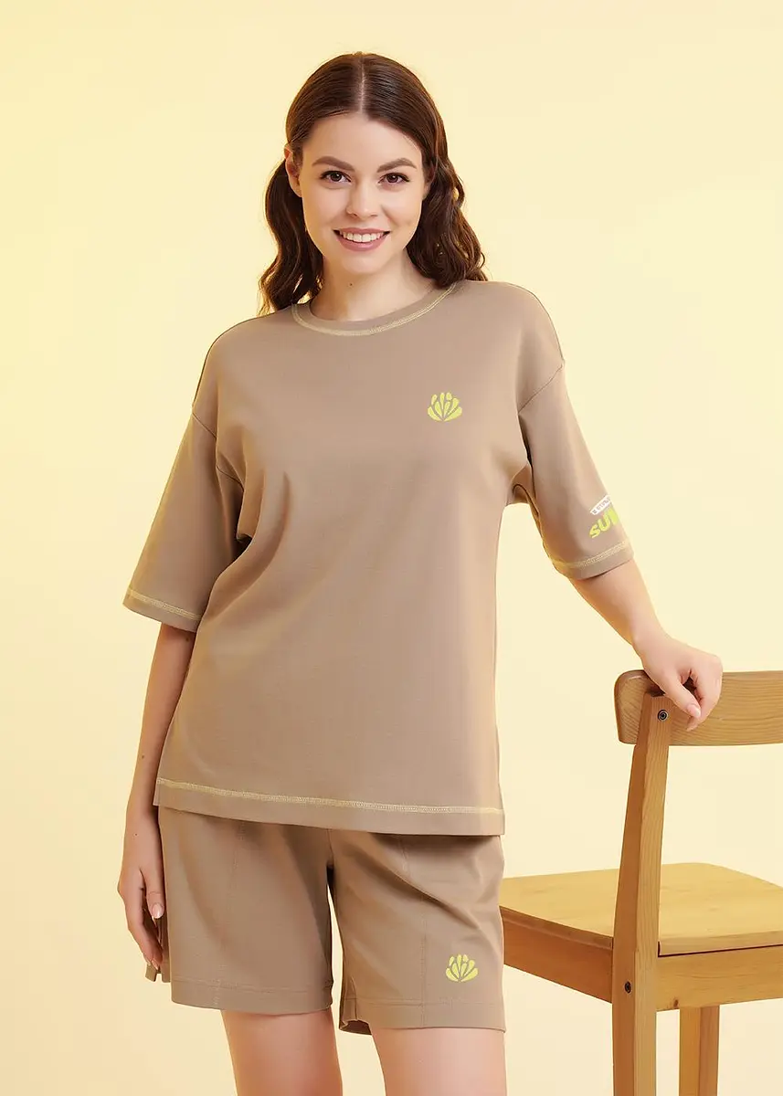 Футболка, Коричневый;св.коричневый
Футболка, Коричневый;св.коричневый