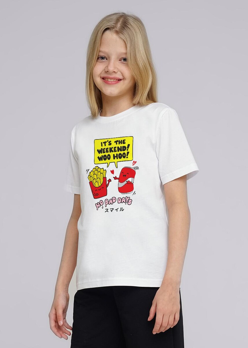 Футболка, Белый
Футболка, Белый