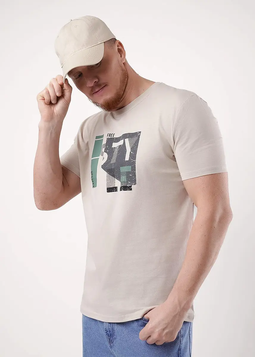 Футболка, Бежевый
Футболка, Бежевый