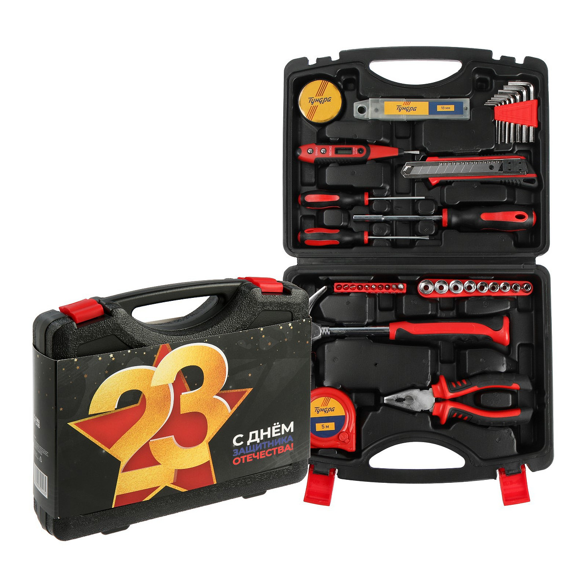 Набор инструментов в кейсе тундра
Набор инструментов в кейсе тундра