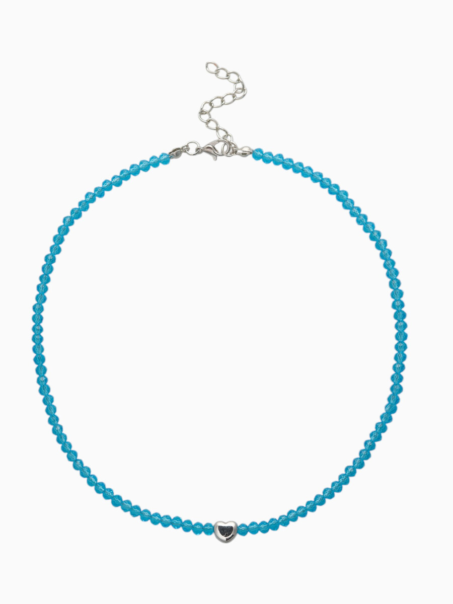 Чокер из бисера, Голубой
Чокер из бисера, Голубой