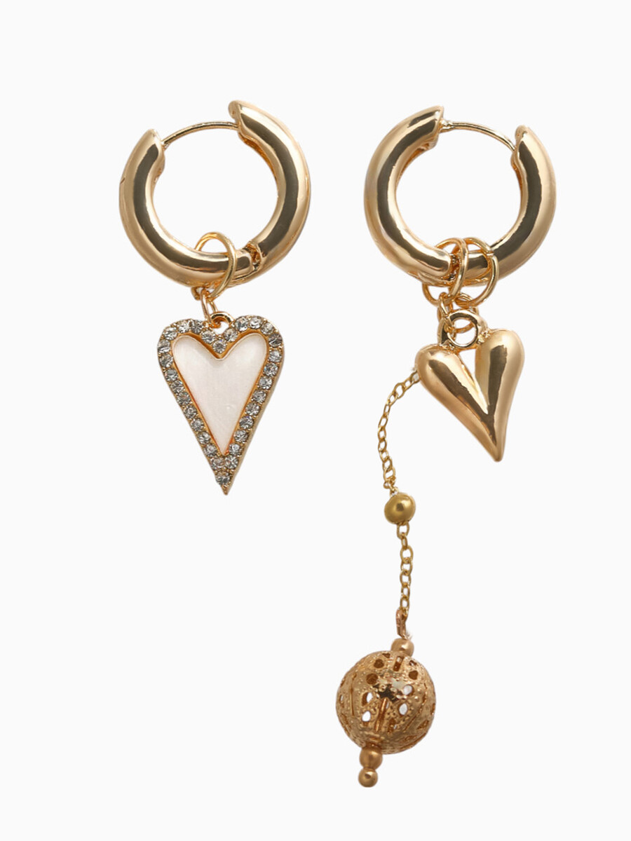 Серьги-трансформеры, Золотистый
Серьги-трансформеры, Золотистый