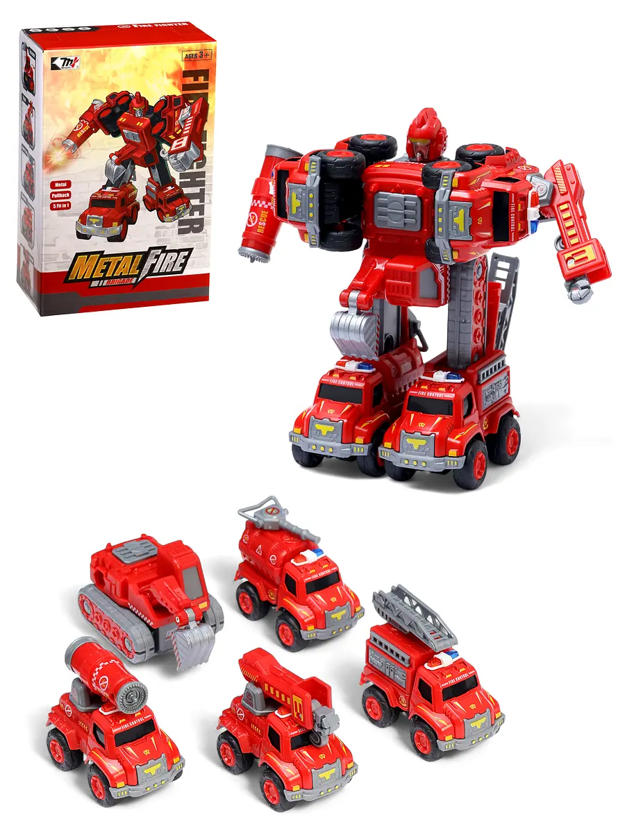 Робот-трансформер, Красный
Робот-трансформер, Красный