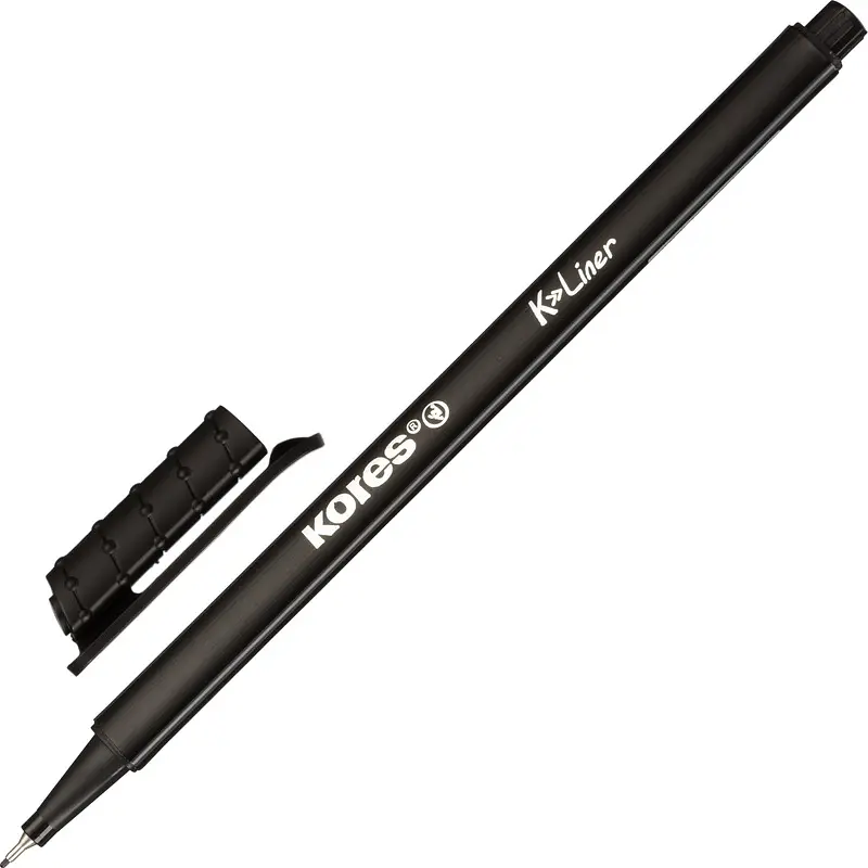 Линер Kores черный (толщина линии 0.4 мм)
Линер Kores черный (толщина линии 0.4 мм)