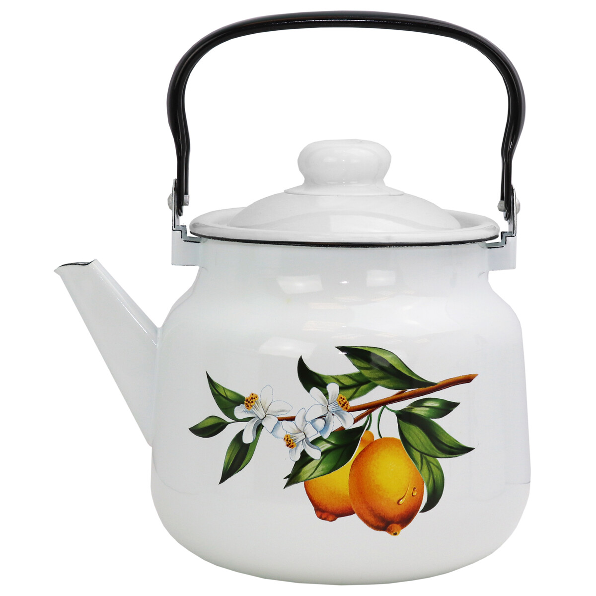 Чайник 3,5л Лимоны, Белый
Чайник 3,5л Лимоны, Белый