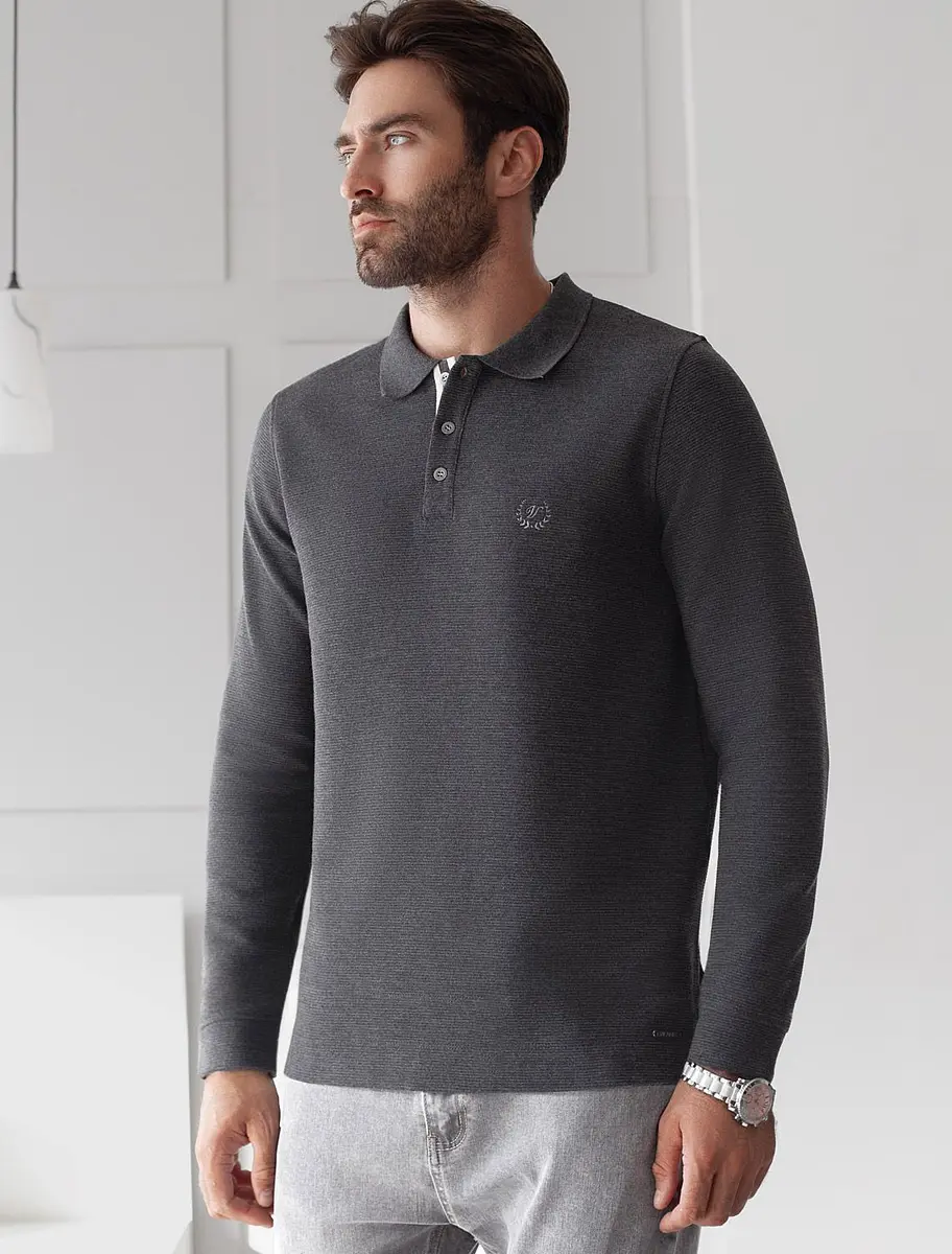 Джемпер, Серый;т.серый меланж
Джемпер, Серый;т.серый меланж