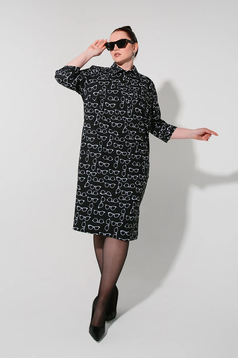 Платье, Черный;мультиколор
Платье, Черный;мультиколор