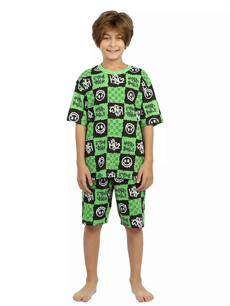 Пижама, Зеленый
Пижама, Зеленый