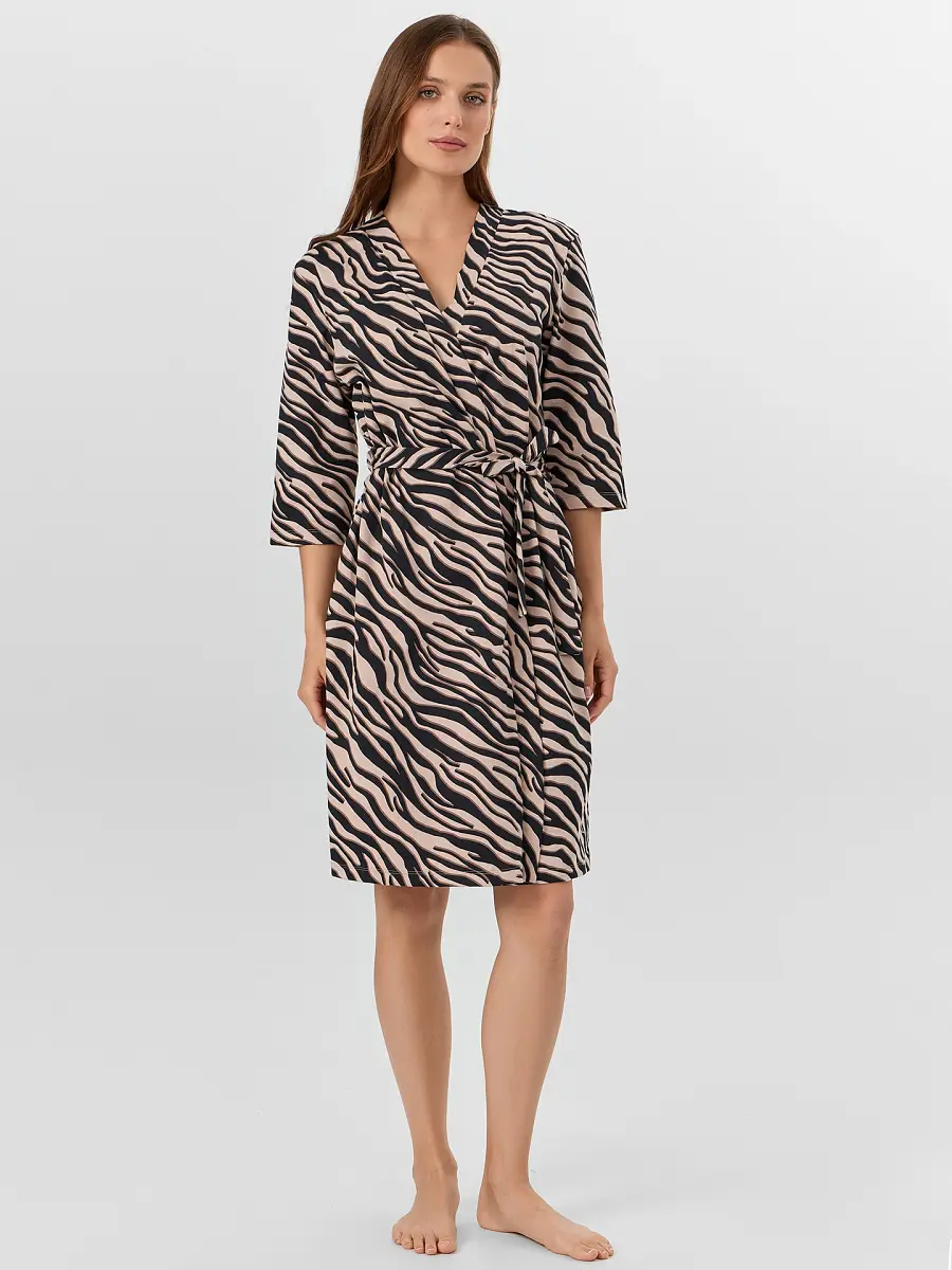 Пеньюар женский с анималистическим принтом, Бежевый;зебра на холодном бежевом
Пеньюар женский с анималистическим принтом, Бежевый;зебра на холодном бежевом