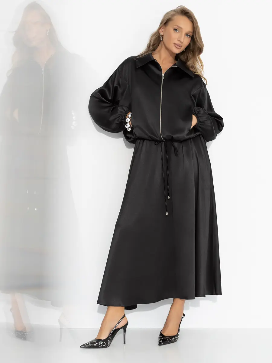 Комплект с юбкой, Черный
Комплект с юбкой, Черный