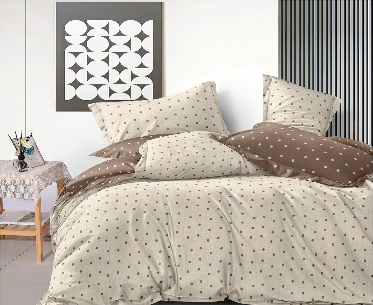 Постельное белье с простыней на резинке, Бежевый
Постельное белье с простыней на резинке, Бежевый
