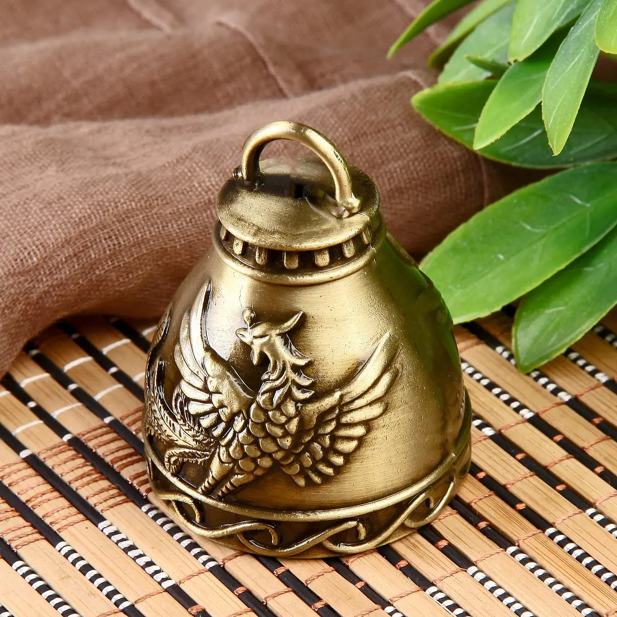 Колокольчик - подвеска металл, Бронзовый
Колокольчик - подвеска металл, Бронзовый