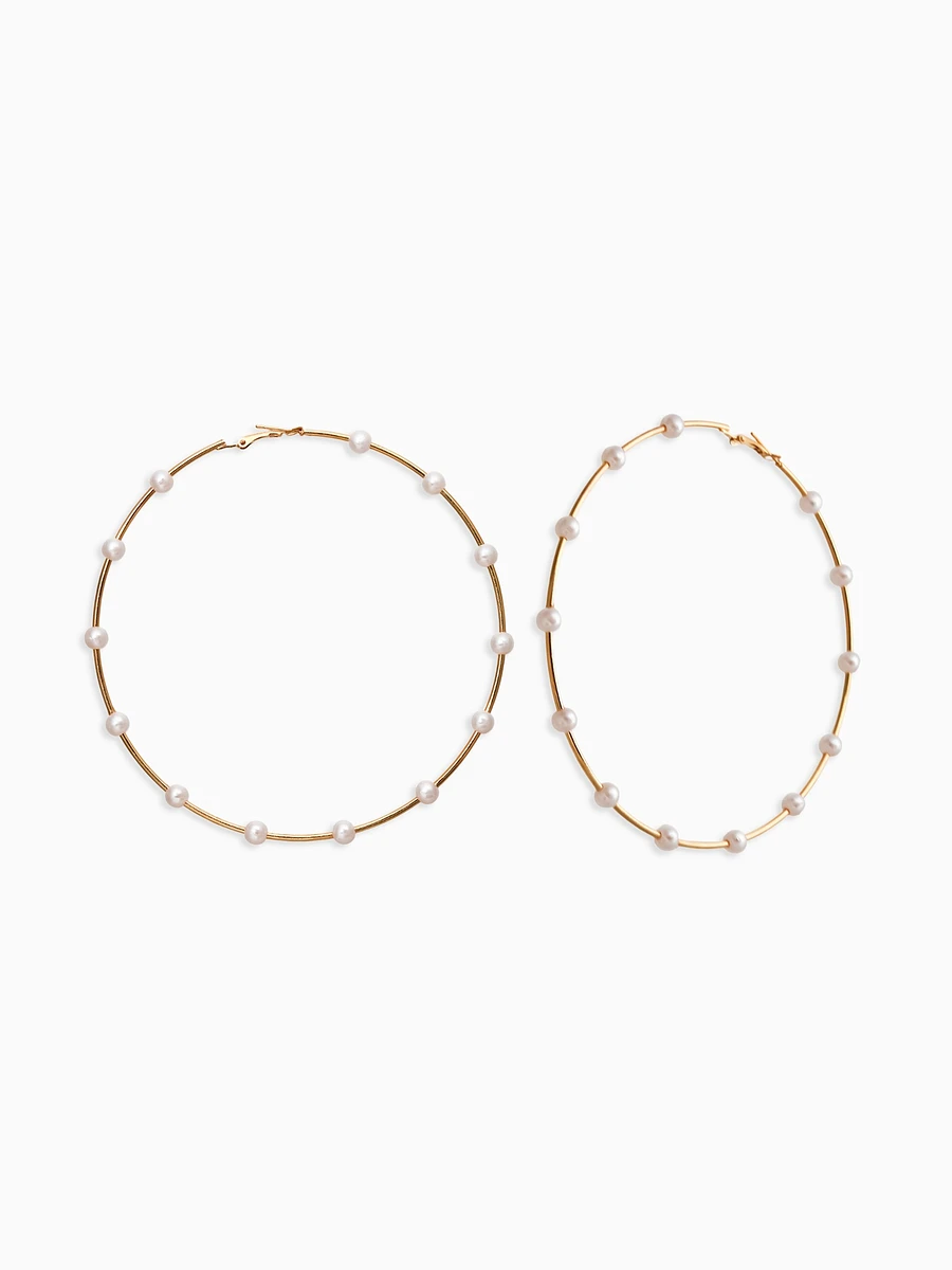 Серьги-кольца, Белый
Серьги-кольца, Белый