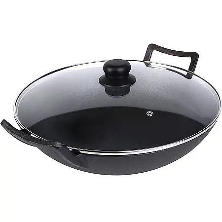 Казан чугунный с крышкой, Черный
Казан чугунный с крышкой, Черный