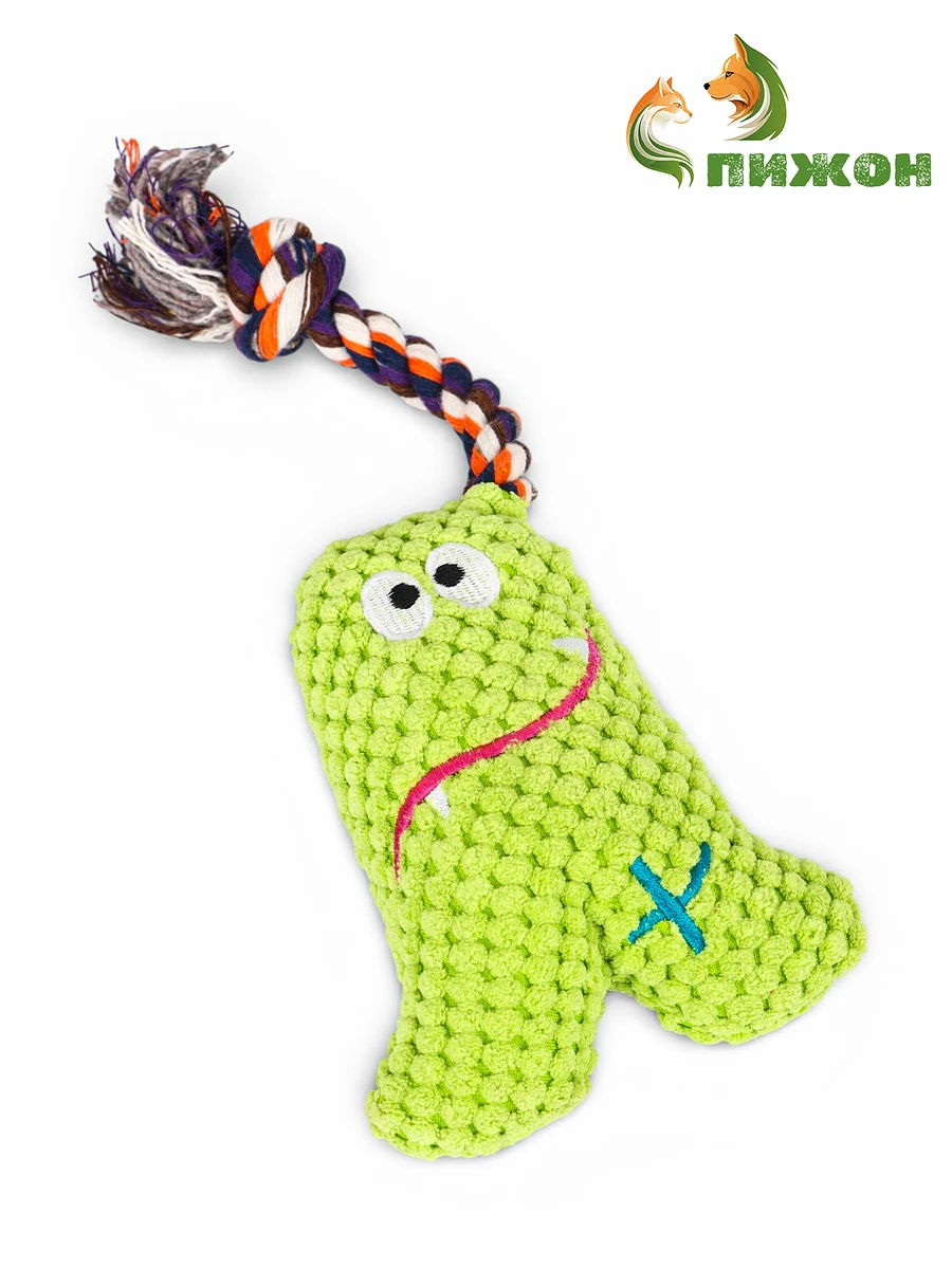 Мягкая игрушка для собак, Зеленый
Мягкая игрушка для собак, Зеленый