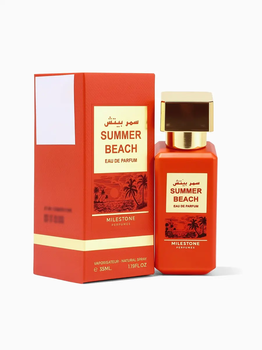 Парфюмерная вода унисекс milestone summer beach, 35 мл (по мотивам bitter peach tom ford)
Парфюмерная вода унисекс milestone summer beach, 35 мл (по мотивам bitter peach tom ford)