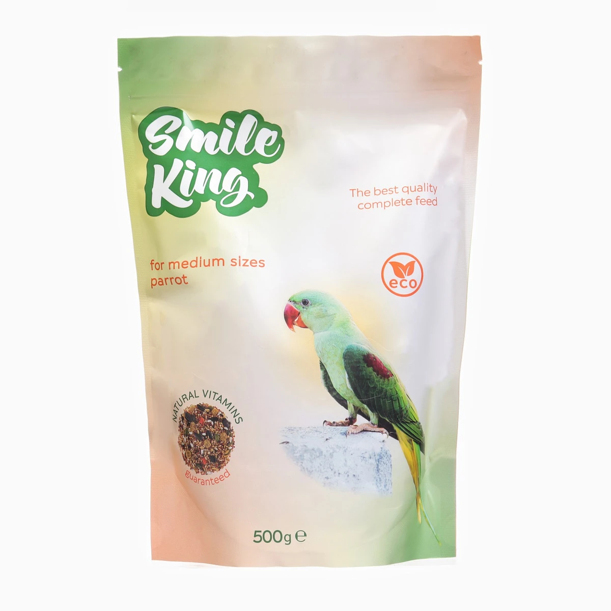 Корм smile king для среднего попугая, 500 г
Корм smile king для среднего попугая, 500 г