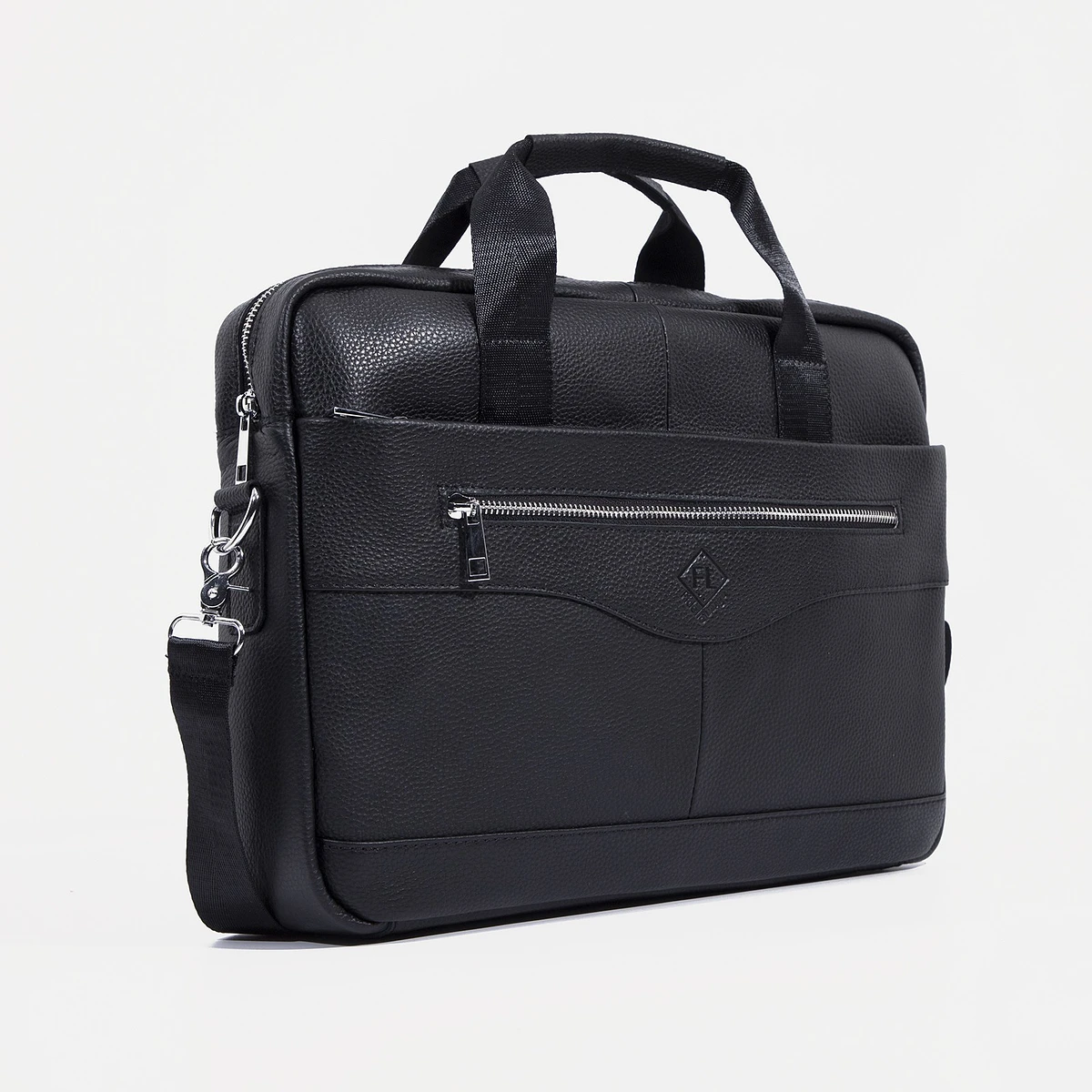 Сумка деловая мужская fidelio largo, на молнии, 39×8×29 см, черная, Черный
Сумка деловая мужская fidelio largo, на молнии, 39×8×29 см, черная, Черный