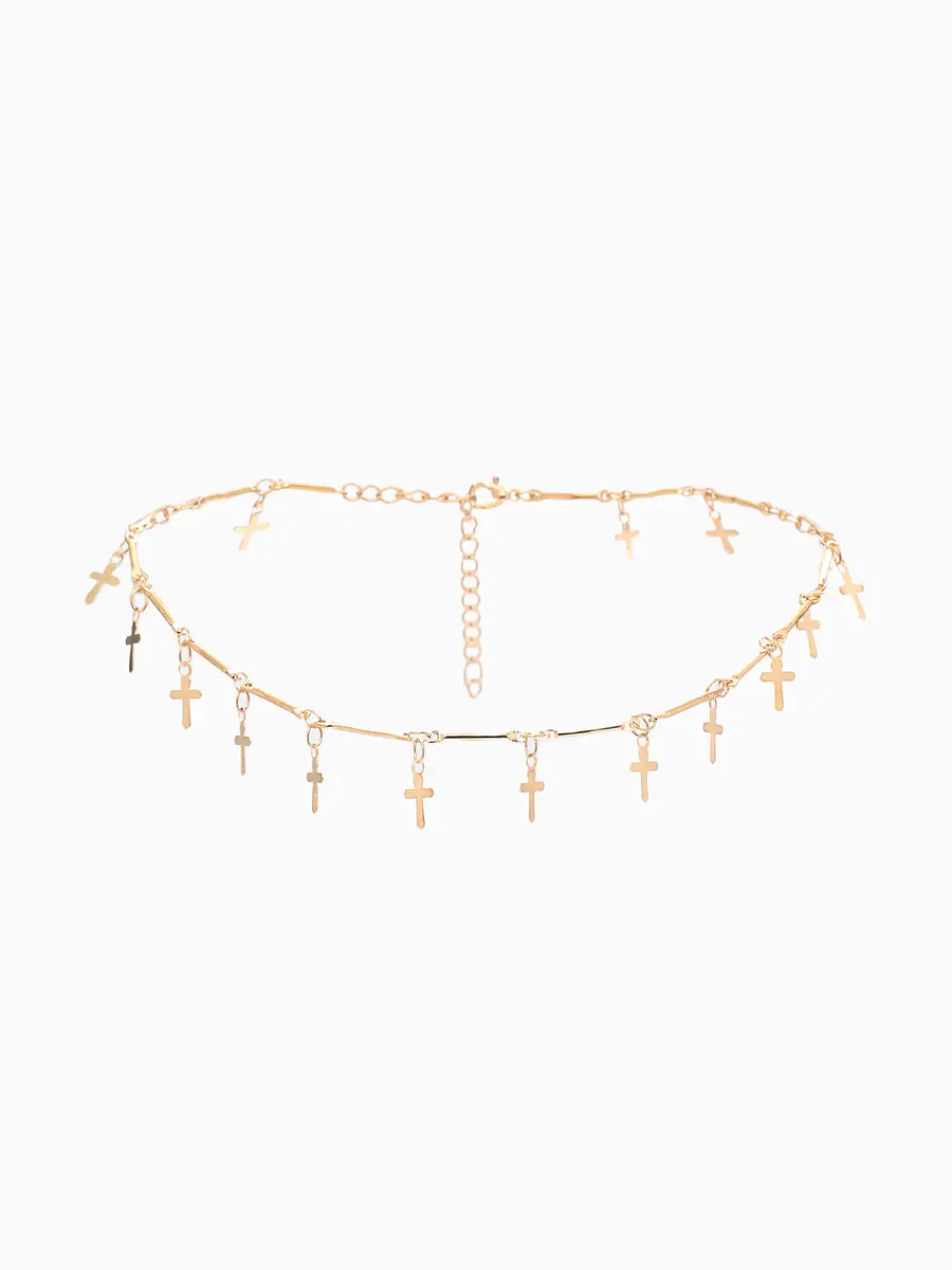 Чокер, Золотистый
Чокер, Золотистый