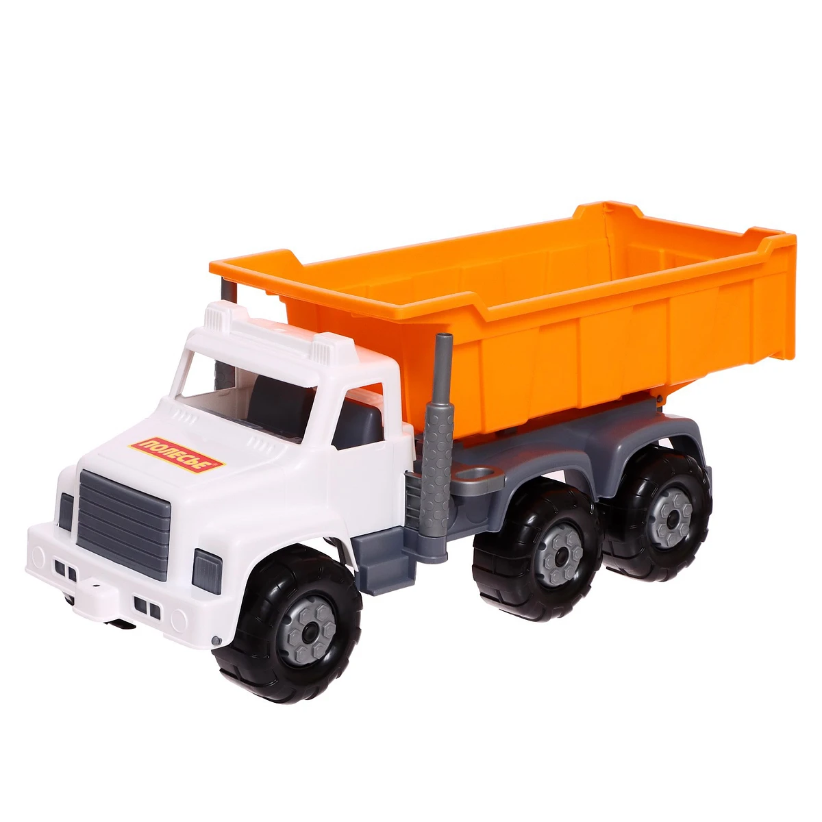 Автомобиль-самосвал, Оранжевый;белый
Автомобиль-самосвал, Оранжевый;белый