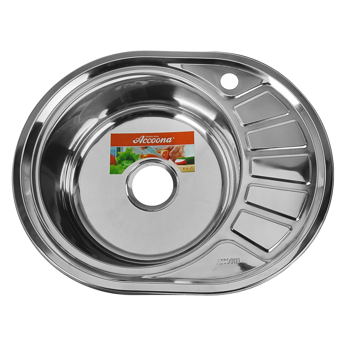 Мойка кухонная accoona ab4557-l, врезная, левая, толщина 0.6 мм, 570×450×165 мм, глянец, Серебристый
Мойка кухонная accoona ab4557-l, врезная, левая, толщина 0.6 мм, 570×450×165 мм, глянец, Серебристый