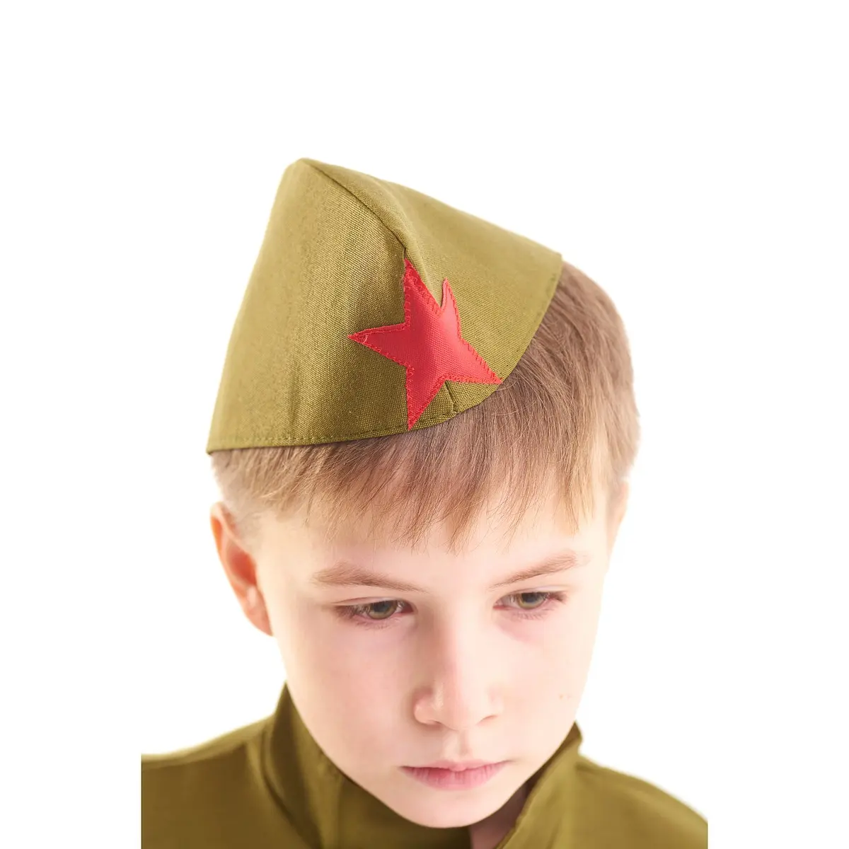 Пилотка военного, р. 56 см, Зеленый
Пилотка военного, р. 56 см, Зеленый