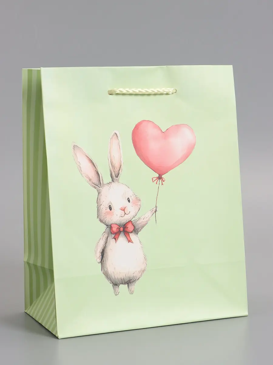 Пакет подарочный ламинированный, Зеленый
Пакет подарочный ламинированный, Зеленый