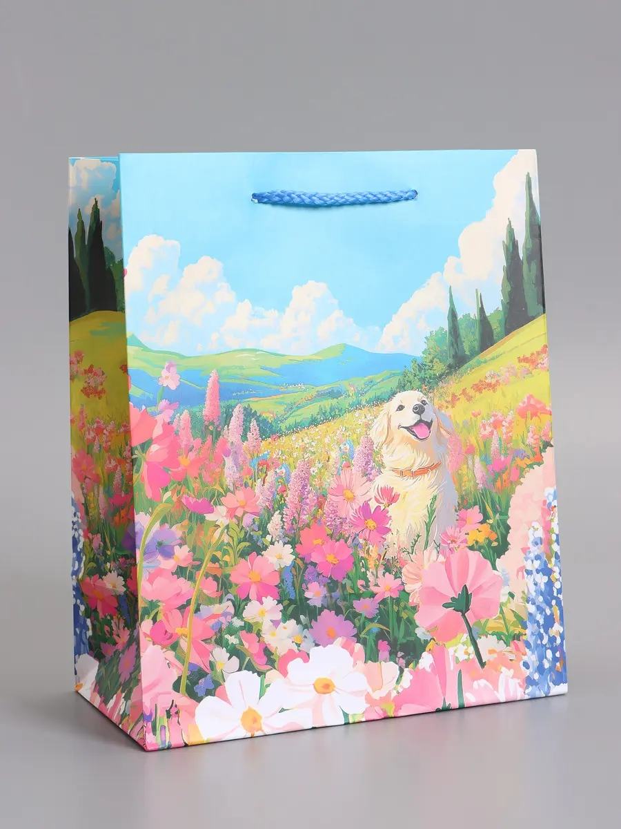 Пакет подарочный ламинированный, Разноцветный
Пакет подарочный ламинированный, Разноцветный