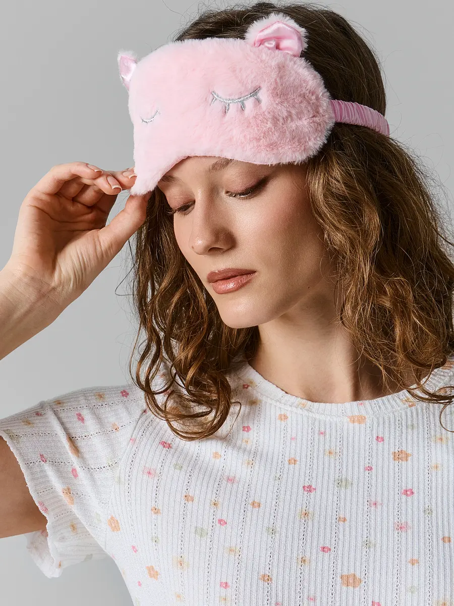 Повязка на голову (для сна), Розовый
Повязка на голову (для сна), Розовый