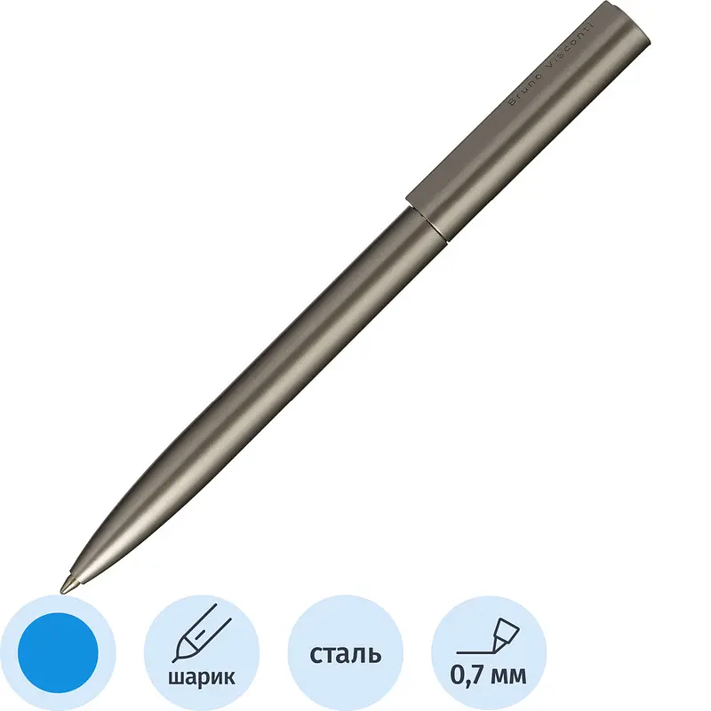 Ручка шариковая Bruno Visconti Torino цвет чернил синий, цвет корпуса золотистый (артикул производителя 20-0382/07)
Ручка шариковая Bruno Visconti Torino цвет чернил синий, цвет корпуса золотистый (артикул производителя 20-0382/07)