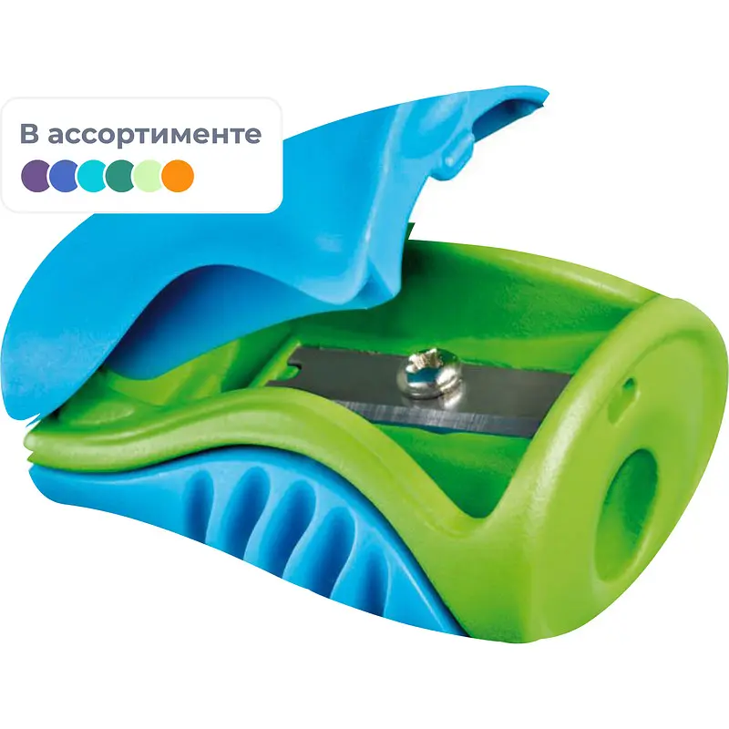 Точилка для карандашей Boogy с контейнером пластиковая (63311), В ассортименте
Точилка для карандашей Boogy с контейнером пластиковая (63311), В ассортименте