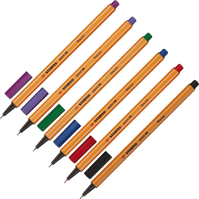 Набор линеров Stabilo Point 88/6 6 цветов (толщина линии 0.4 мм)
Набор линеров Stabilo Point 88/6 6 цветов (толщина линии 0.4 мм)