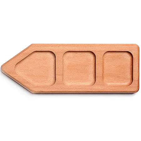 Менажница деревянная 3 секции, Коричневый
Менажница деревянная 3 секции, Коричневый