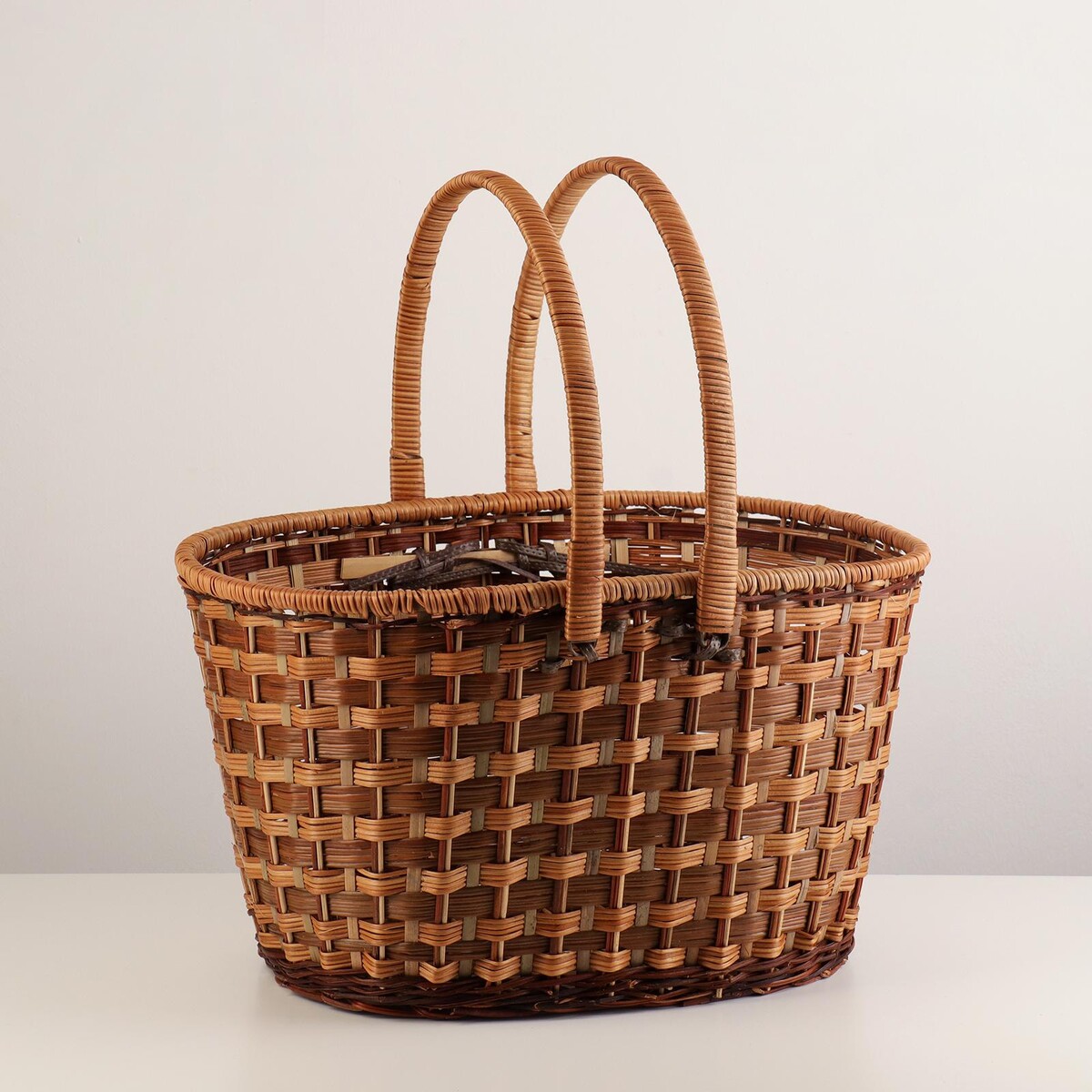 Корзина плетеная для хранения, Коричневый
Корзина плетеная для хранения, Коричневый