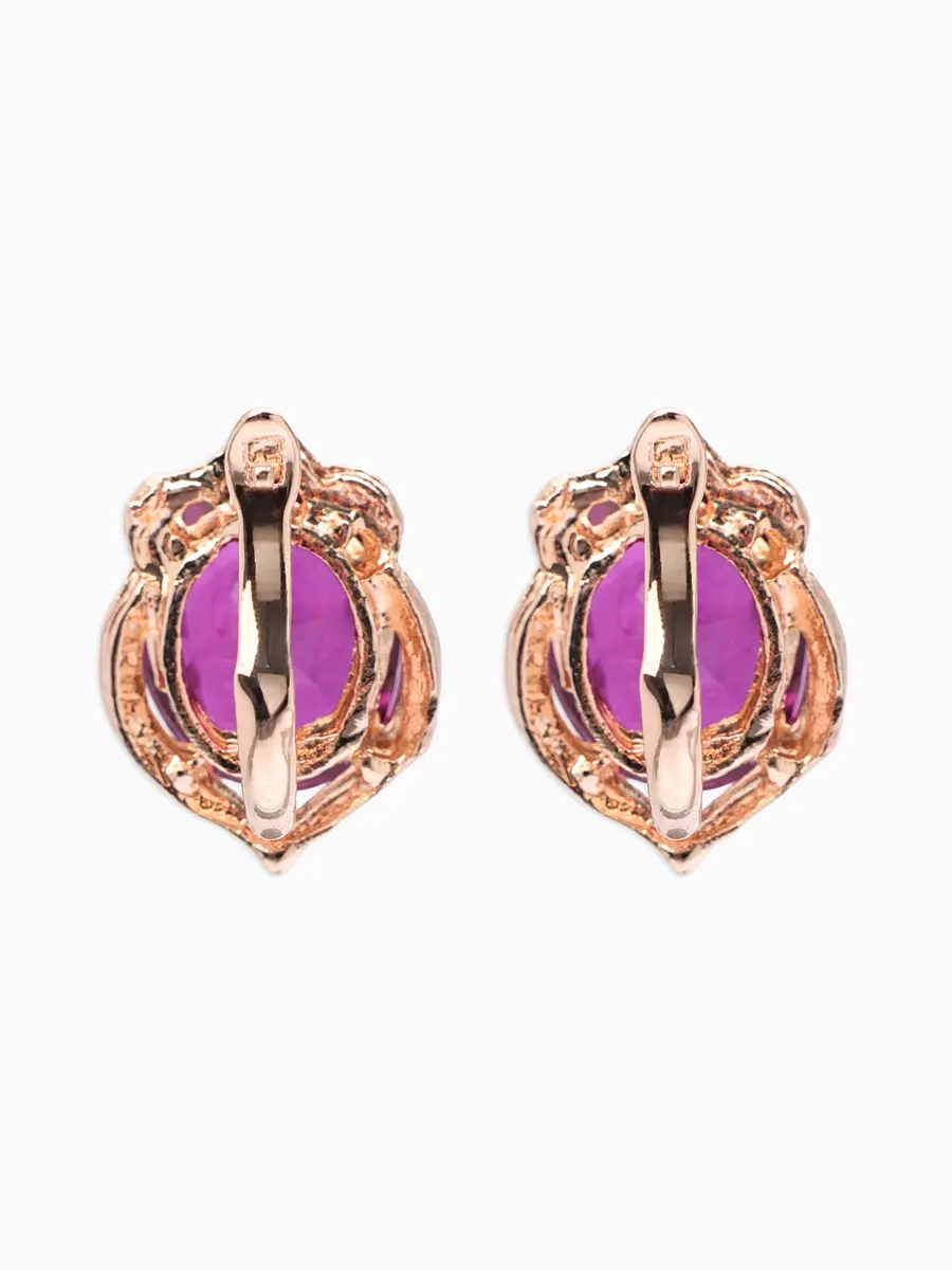 Серьги со стразами, Фиолетовый
Серьги со стразами, Фиолетовый