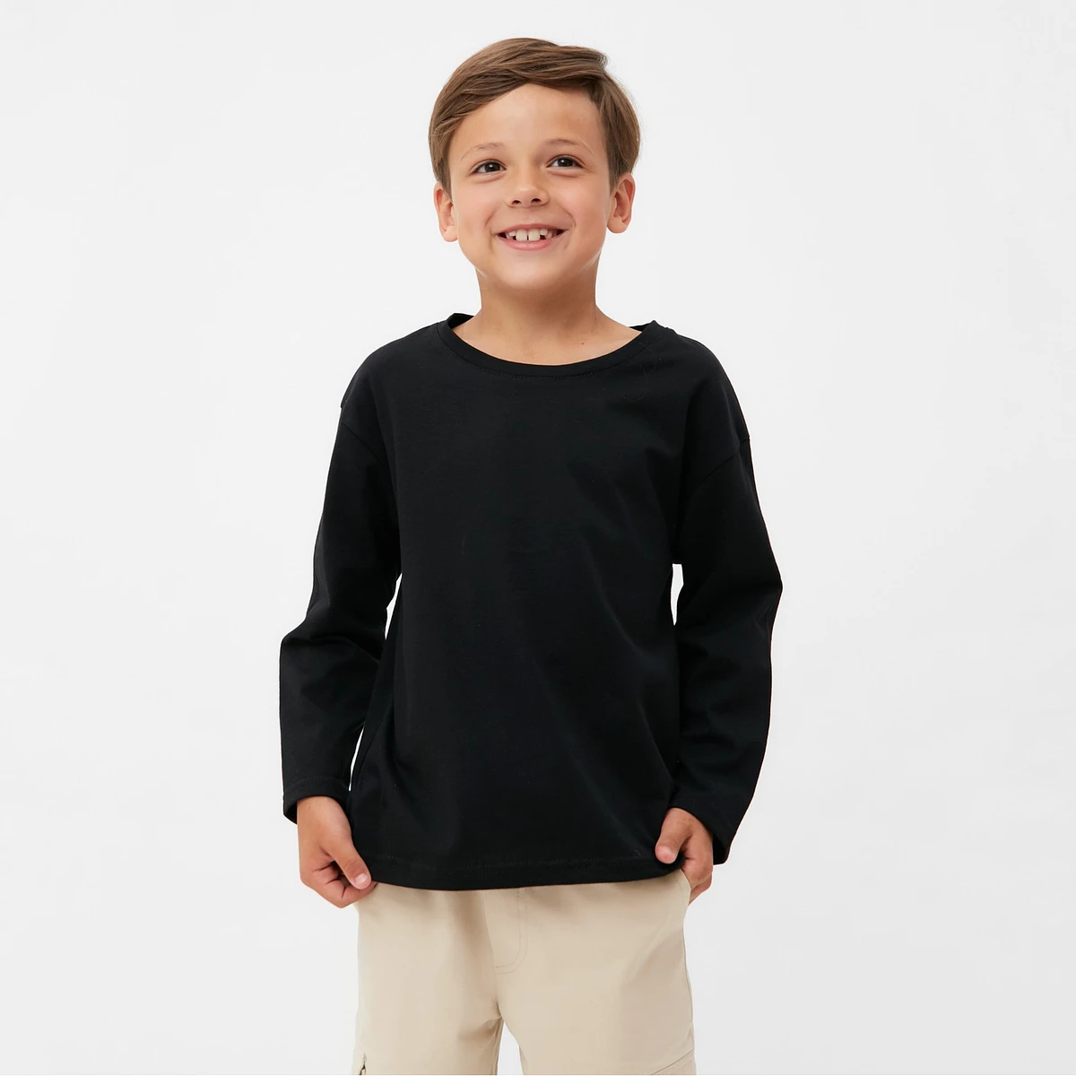 Лонгслив, Черный
Лонгслив, Черный