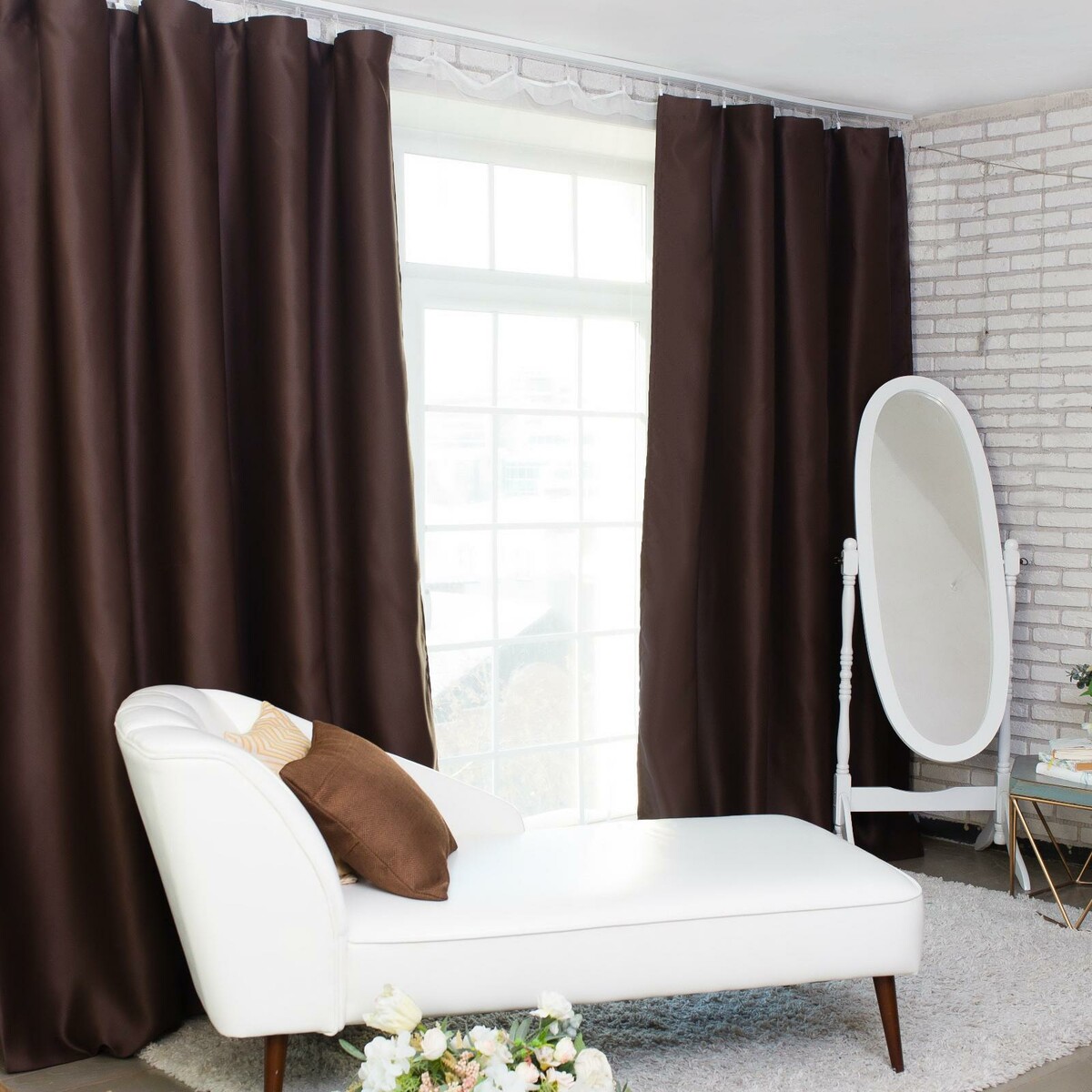 Штора, Коричневый
Штора, Коричневый